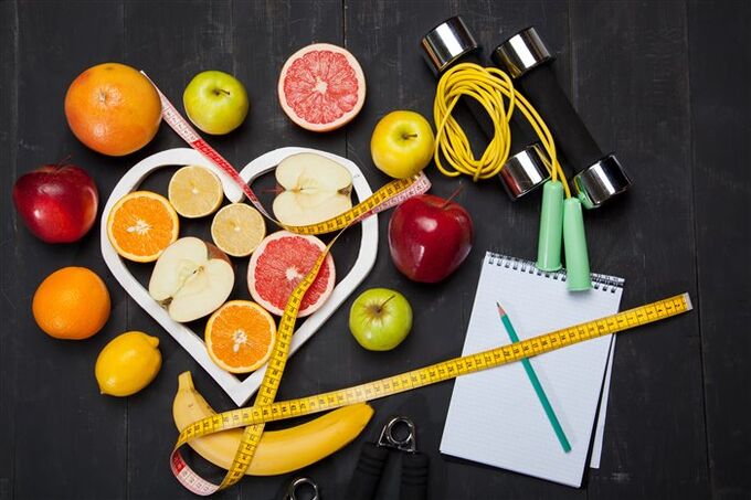 The right food and physical activity are the keys to rapid weight loss