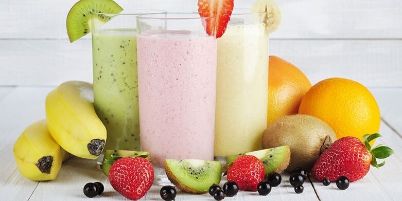 Fruit smoothie for weight loss